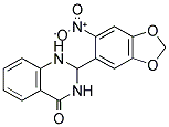 2-(6-NITROBENZO[D]1,3-DIOXOLEN-5-YL)-1,2,3-TRIHYDROQUINAZOLIN-4-ONE Struktur