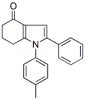 1-(4-METHYLPHENYL)-2-PHENYL-1,5,6,7-TETRAHYDRO-4H-INDOL-4-ONE Struktur