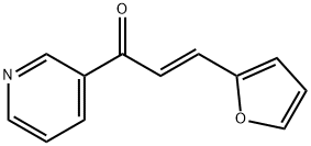 3-(2-FURYL)-1-(3-PYRIDINYL)-2-PROPEN-1-ONE Struktur