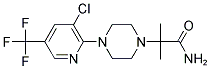 2-(4-[3-CHLORO-5-(TRIFLUOROMETHYL)-2-PYRIDINYL]PIPERAZINO)-2-METHYLPROPANAMIDE Struktur