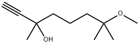 3,7-DIMETHYL-7-METHOXY-1-OCTYN-3-OL Struktur