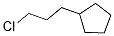 3-CYCLOPENTYLPROPYL CHLORIDE Struktur