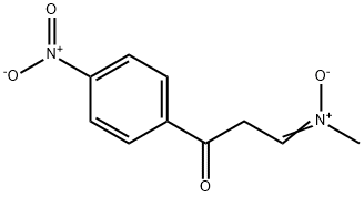 METHYL[3-(4-NITROPHENYL)-3-OXOPROPYLIDENE]AMMONIUMOLATE Struktur