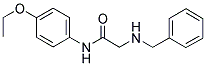 2-(BENZYLAMINO)-N-(4-ETHOXYPHENYL)ACETAMIDE Struktur