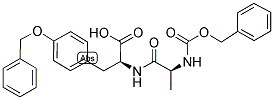 Z-ALA-TYR(BZL)-OH Struktur