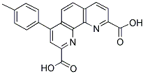 4-P-TOLYL-1,10-PHENANTHROLINE-2,9-DICARBOXYLIC ACID Struktur