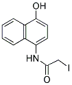 4-IODOACETAMIDO-1-NAPHTHOL Struktur