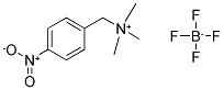 TRIMETHYL(4-NITROBENZYL)AMMONIUM TETRAFLUOROBORATE Struktur