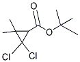 TERT-BUTYL 2,2-DICHLORO-3,3-DIMETHYLCYCLOPROPANE-1-CARBOXYLATE Struktur