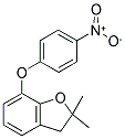 4-(2,2-DIMETHYL(3-OXAINDAN-4-YLOXY))-1-NITROBENZENE Struktur