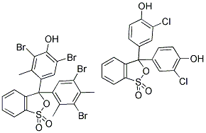 BROMOCRESOL GREEN-CHLOROPHENOL RED Struktur