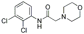 N-(2,3-DICHLOROPHENYL)-2-MORPHOLINOACETAMIDE Struktur