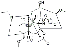 8-O-ACETYLFORESTINE Struktur