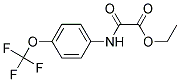 ETHYL 2-OXO-2-[4-(TRIFLUOROMETHOXY)ANILINO]ACETATE Struktur