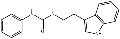 N-(2-INDOL-3-YLETHYL)(PHENYLAMINO)FORMAMIDE Struktur