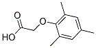 (2,4,6-TRIMETHYL-PHENOXY)-ACETIC ACID Struktur