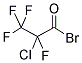 2-CHLOROTETRAFLUOROPROPANOYL BROMIDE Struktur