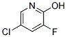 2-HYDROXY-3-FLUORO-5-CHLOROPYRIDINE Struktur