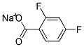 2, 4-Diflluorobenzoic Acid Sodium Struktur