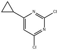 2,4-dichloro-6-cyclopropylpyrimidine Struktur