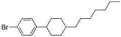 1-BROMO-4-(4'-HEPTYLCYCLOHEXYL)BENZENE Struktur