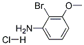 2-Bromo-3-Methoxyaniline HCl Struktur