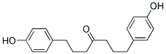 1,7-BIS(P-HYDROXYPHENYL)-4-HEPTANONE Struktur