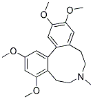 2,3,10,12-TETRAMETHOXY-7-METHYL-6,7,8,9-TETRAHYDRO-5H-DIBENZ(D,F)AZONINE Struktur