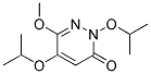 2,5-DIISOPROPOXY-6-METHOXY-3(2H)-PYRIDAZINONE Struktur