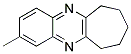 2-METHYL-7,8,9,10-TETRAHYDRO-6H-CYCLOHEPTA(B)QUINOXALINE Struktur