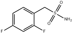 2,4-Difluorobenzylsulfonamide Struktur