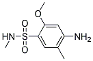 2-METHOXY-N-5-DIMETYL-SULFANILAMIDE Struktur