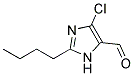 2-BUTYL-4-CHLORO-5-IMIDAZOLECARBALDEHYDE Struktur