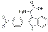 2-AMINO-2-(2-(4-NITROPHENYL)-1H-INDOL-3-YL)ACETIC ACID Struktur