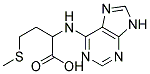 2-(9H-PURIN-6-YLAMINO)-4-(METHYLTHIO)BUTANOIC ACID Struktur