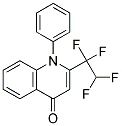 2-(1,1,2,2-TETRAFLUOROETHYL)-1-PHENYLQUINOLIN-4(1H)-ONE Struktur