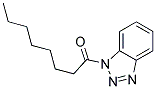 1-OCTANOYL BENZOTRIAZOLE Struktur