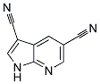 1H-PYRROLO[2,3-B]PYRIDINE-3,5-DICARBONITRILE Struktur