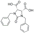 1,3-DIBENZYL-2-IMIDAZOLIDONE-CIS-4,5-DICARBOCYLIC ACID Struktur