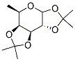 1,2:3,4-DI-O-ISOPROPYLIDENE-D-FUCOPYRANOSE Struktur