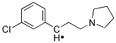 [1-(3-CHLORO-PHENYL)-3-PYRROLIDIN-1-YL-PROPYL]- Struktur