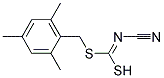 (2,4,6-TRIMETHYLBENZYL)CYANOCARBONIMIDODITHIOATE Struktur