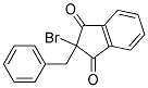 2-BENZYL-2-BROMOINDANE-1,3-DIONE, TECH Struktur