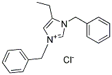 1,3-DIBENZYL-5-ETHYL-1H-IMIDAZOL-3-IUM CHLORIDE, TECH Struktur