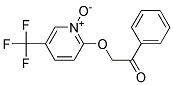 2-(2-OXO-2-PHENYLETHOXY)-5-(TRIFLUOROMETHYL)PYRIDINIUM-1-OLATE, TECH Struktur