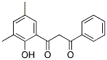 1-(3,5-DIMETHYL 2-HYDROXYPHENYL)-3-PHENYL-1,3-PROPANEDIONE Struktur