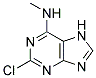 2-CHLORO-6(METHYLAMINO)PURIN Struktur