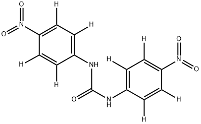 1,3-BIS(4-NITROPHENYL)-UREA-D8 Struktur