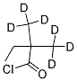 2,2-DIMETHYL-D6-BUTYRYL CHLORIDE Struktur