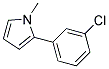 2-(3-CHLORO-PHENYL)-1-METHYL-1H-PYRROLE Struktur